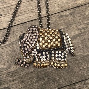 Deepa Gurnani Elephant Pendant